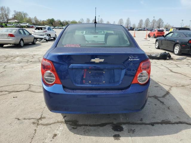 1G1JA5SH4E4135170 - 2014 CHEVROLET SONIC LS BLUE photo 6