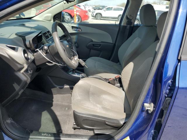1G1JA5SH4E4135170 - 2014 CHEVROLET SONIC LS BLUE photo 7