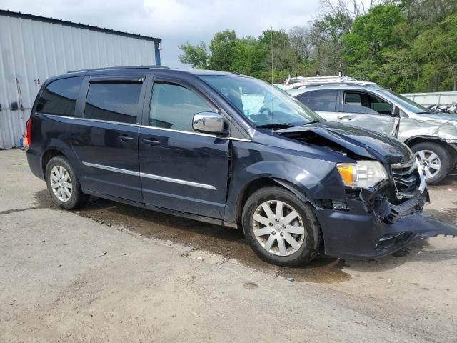 2A4RR8DG8BR609567 - 2011 CHRYSLER TOWN & COU TOURING L BLUE photo 4