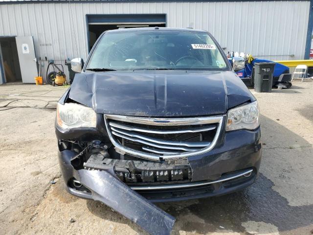 2A4RR8DG8BR609567 - 2011 CHRYSLER TOWN & COU TOURING L BLUE photo 5