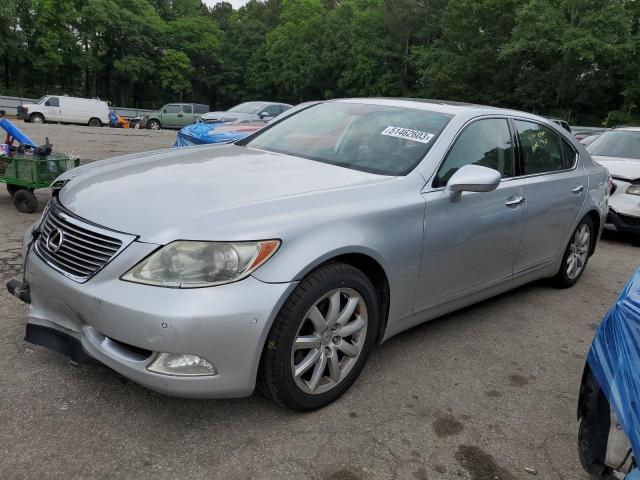 JTHGL46F575001973 - 2007 LEXUS LS 460L SILVER photo 1