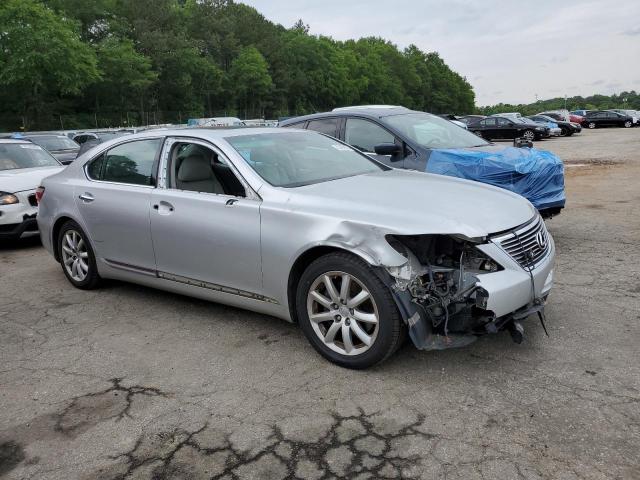 JTHGL46F575001973 - 2007 LEXUS LS 460L SILVER photo 4