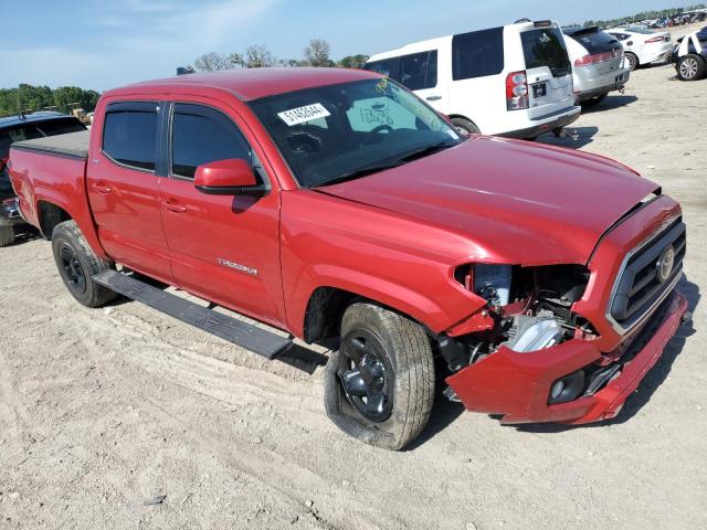 3TYAX5GN5NT060623 - 2022 TOYOTA TACOMA DOUBLE CAB RED photo 4