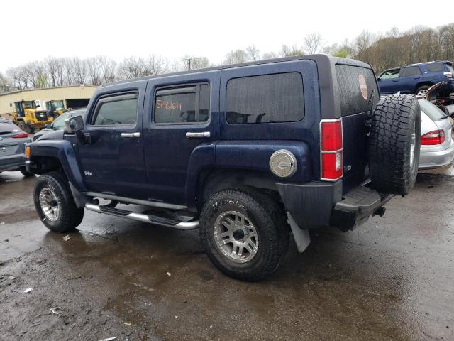 5GTDN13E278201659 - 2007 HUMMER H3 BLUE photo 2