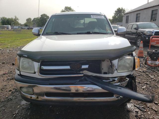 5TBBT44132S297087 - 2002 TOYOTA TUNDRA ACCESS CAB WHITE photo 5