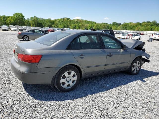 5NPET4AC8AH646906 - 2010 HYUNDAI SONATA GLS GRAY photo 3