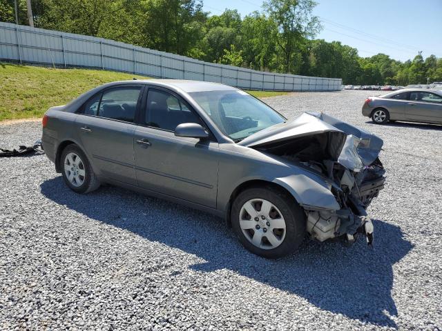 5NPET4AC8AH646906 - 2010 HYUNDAI SONATA GLS GRAY photo 4