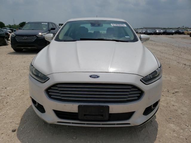 3FA6P0LU3DR370410 - 2013 FORD FUSION SE HYBRID WHITE photo 5