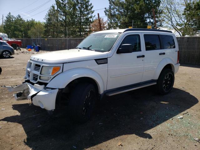 1D4PU4GK5BW603899 - 2011 DODGE NITRO HEAT WHITE photo 1