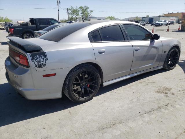 2C3CDXGJ0EH331225 - 2014 DODGE CHARGER SUPER BEE SILVER photo 3