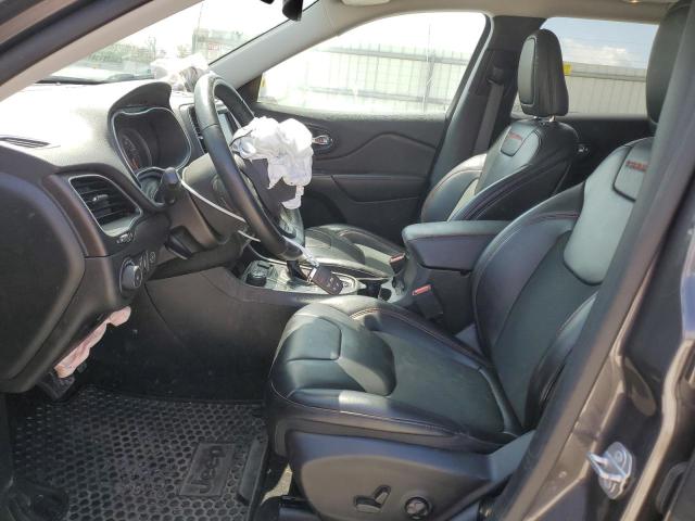 1C4PJMBX7KD258055 - 2019 JEEP CHEROKEE TRAILHAWK GRAY photo 7