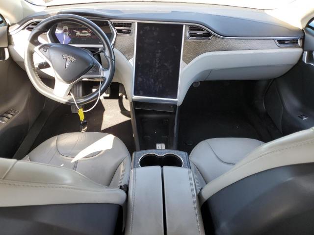 5YJSA1DN8DFP06920 - 2013 TESLA MODEL S SILVER photo 8