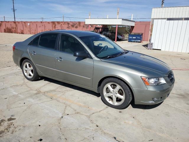 5NPEU46F08H372465 - 2008 HYUNDAI SONATA SE GREEN photo 4