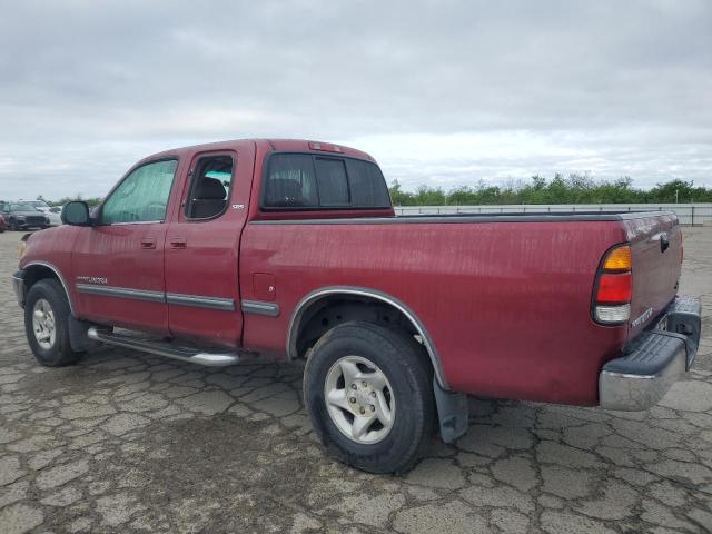 5TBRT34111S139340 - 2001 TOYOTA TUNDRA ACCESS CAB წითელი ფოტო 2