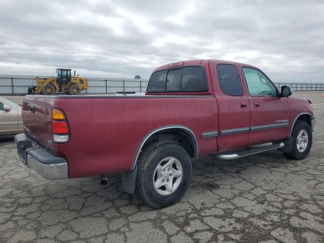 5TBRT34111S139340 - 2001 TOYOTA TUNDRA ACCESS CAB წითელი ფოტო 3
