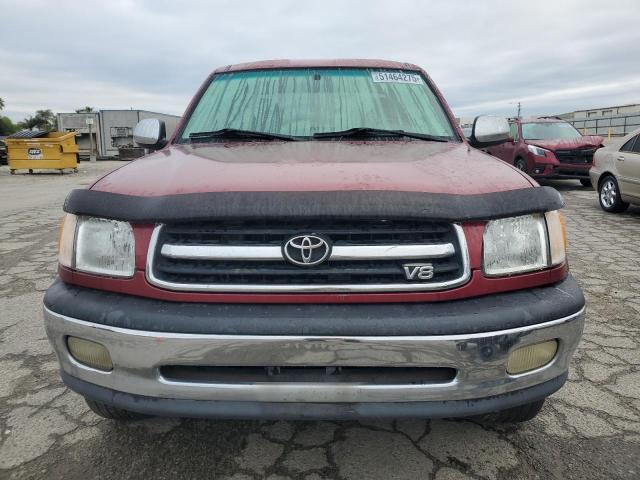 5TBRT34111S139340 - 2001 TOYOTA TUNDRA ACCESS CAB წითელი ფოტო 5