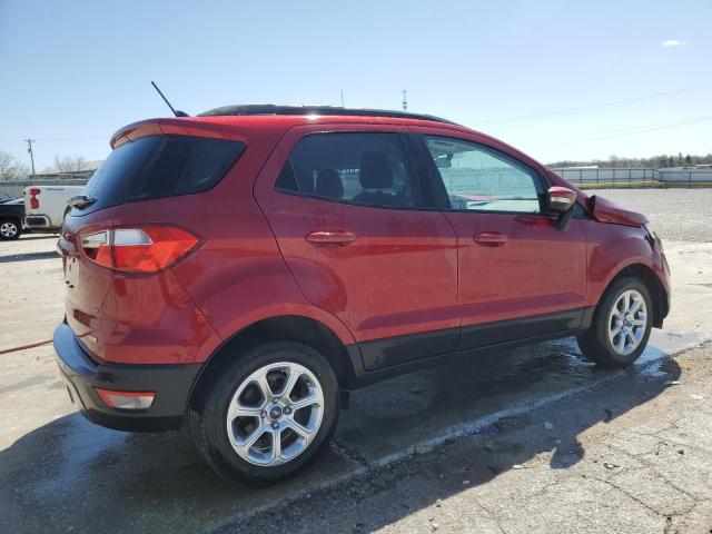 MAJ3P1TE2JC190296 - 2018 FORD ECOSPORT SE მუქწითელი ფოტო 3