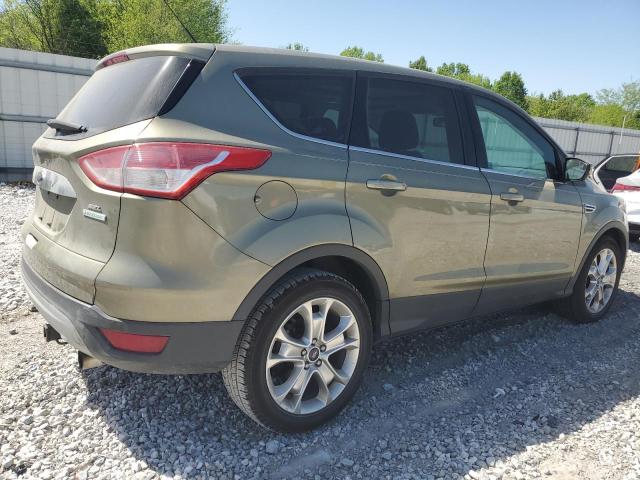 1FMCU0HXXDUB54955 - 2013 FORD ESCAPE SEL GREEN photo 3