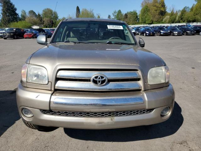 5TBRU34145S455138 - 2005 TOYOTA TUNDRA ACCESS CAB SR5 TAN photo 5