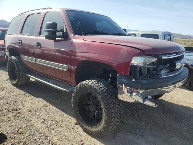 1GNEC13T04R212866 - 2004 CHEVROLET TAHOE C1500 BURGUNDY photo 4