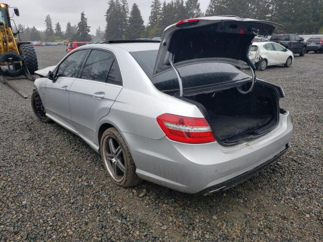 WDDHF8JB2CA657760 - 2012 MERCEDES-BENZ E 350 4MATIC SILVER photo 2