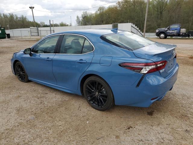 4T1K31AK8PU051444 - 2023 TOYOTA CAMRY XSE BLUE photo 2