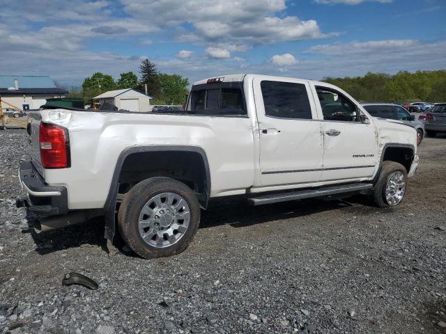 1GT12SEY0KF178404 - 2019 GMC SIERRA K2500 DENALI WHITE photo 3