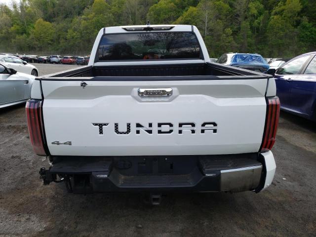 5TFJC5DB4NX003129 - 2022 TOYOTA TUNDRA CREWMAX LIMITED WHITE photo 6