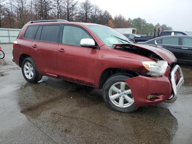 5TDJK3EH9AS034337 - 2010 TOYOTA HIGHLANDER SE RED photo 4