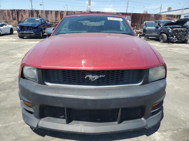 1ZVFT84N975307022 - 2007 FORD MUSTANG RED photo 5