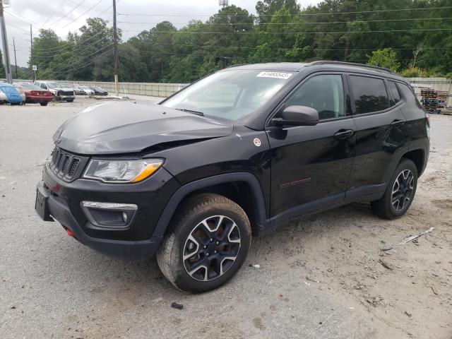 3C4NJDDB0LT214564 - 2020 JEEP COMPASS TRAILHAWK BLACK photo 1