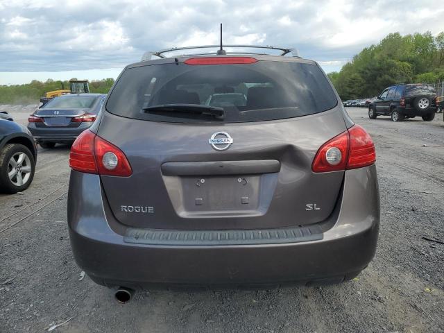 JN8AS58T09W329936 - 2009 NISSAN ROGUE S BROWN photo 6