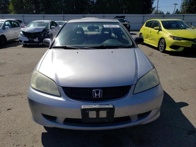 1HGEM22174L060696 - 2004 HONDA CIVIC DX VP SILVER photo 5