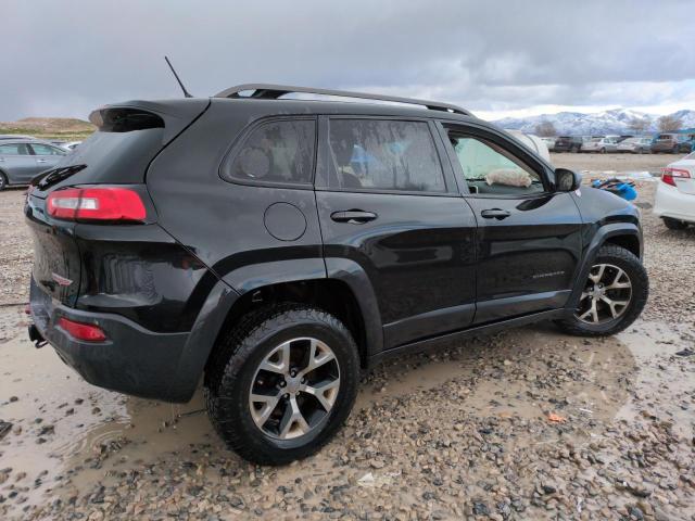 1C4PJMBS1EW211570 - 2014 JEEP CHEROKEE TRAILHAWK BLACK photo 3
