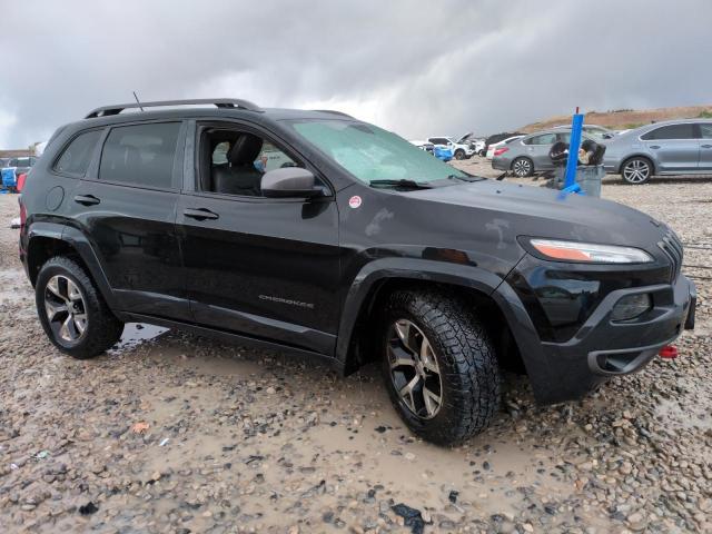 1C4PJMBS1EW211570 - 2014 JEEP CHEROKEE TRAILHAWK BLACK photo 4