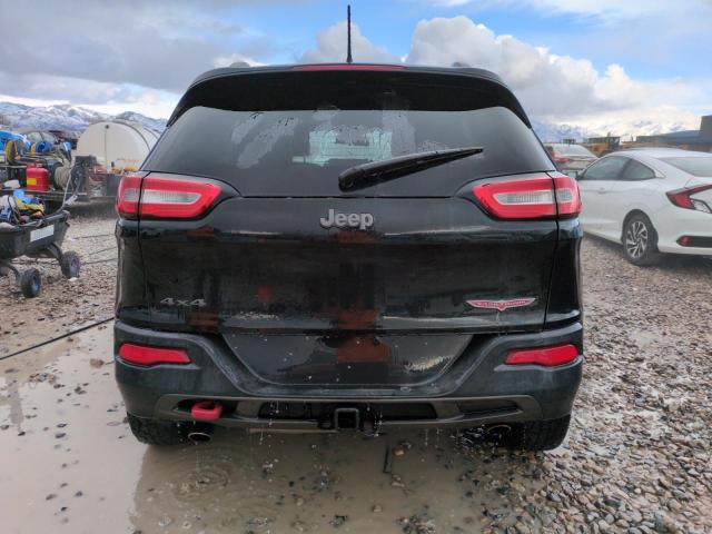 1C4PJMBS1EW211570 - 2014 JEEP CHEROKEE TRAILHAWK BLACK photo 6