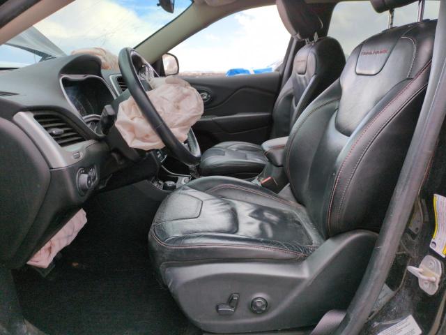 1C4PJMBS1EW211570 - 2014 JEEP CHEROKEE TRAILHAWK BLACK photo 7