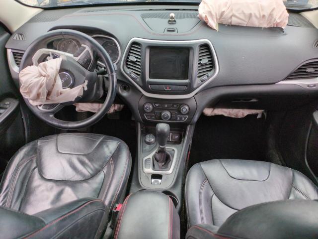 1C4PJMBS1EW211570 - 2014 JEEP CHEROKEE TRAILHAWK BLACK photo 8