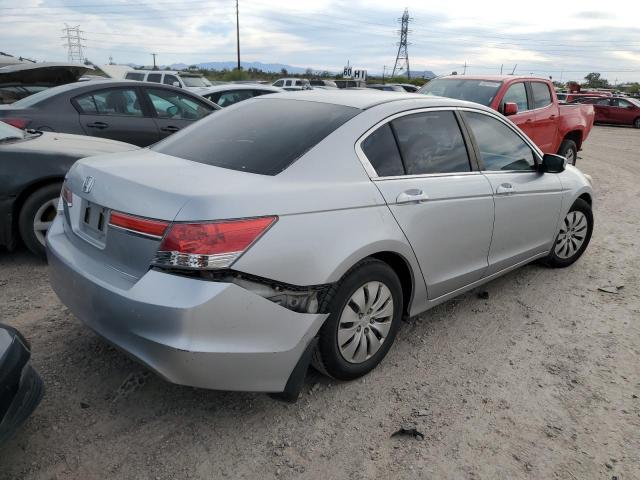 1HGCP2F39CA143406 - 2012 HONDA ACCORD LX SILVER photo 3