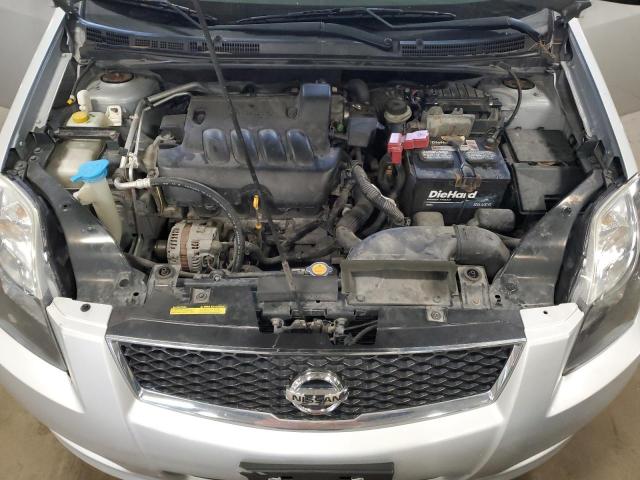 3N1AB6AP7CL753368 - 2012 NISSAN SENTRA 2.0 SILVER photo 11