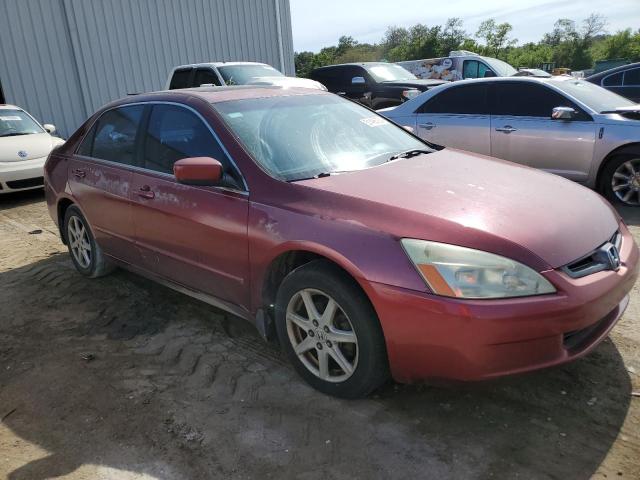 1HGCM66524A018296 - 2004 HONDA ACCORD EX BURGUNDY photo 4