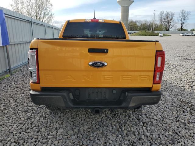 1FTER4FHXMLD82705 - 2021 FORD RANGER XL YELLOW photo 6