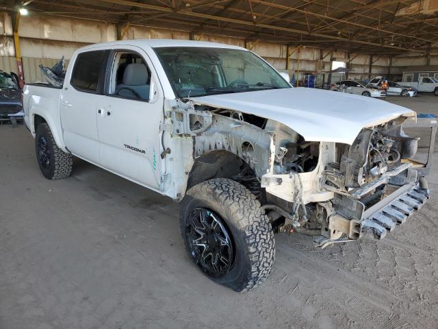 3TMCZ5AN9JM176991 - 2018 TOYOTA TACOMA DOUBLE CAB WHITE photo 4