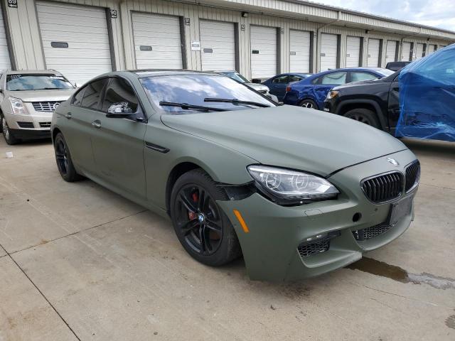 WBA6B4C50FD761046 - 2015 BMW 650 XI GRAN COUPE GREEN photo 4