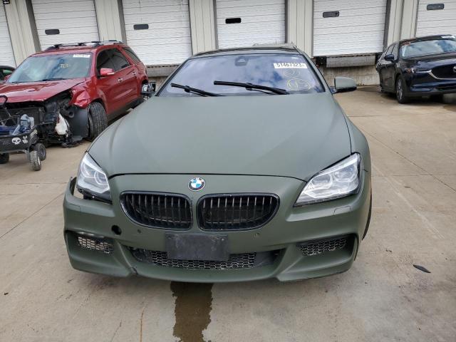 WBA6B4C50FD761046 - 2015 BMW 650 XI GRAN COUPE GREEN photo 5