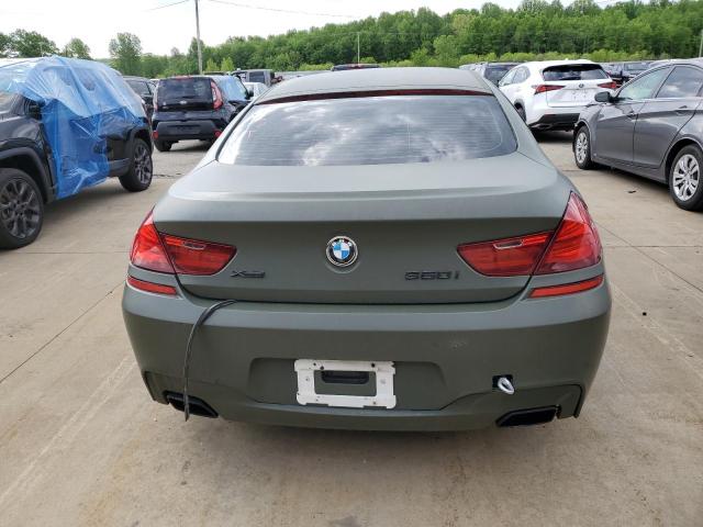 WBA6B4C50FD761046 - 2015 BMW 650 XI GRAN COUPE GREEN photo 6