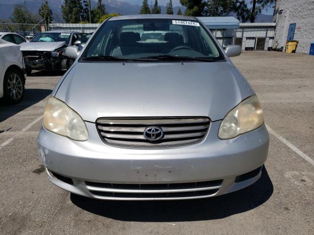 1NXBR32E54Z239322 - 2004 TOYOTA COROLLA CE SILVER photo 5