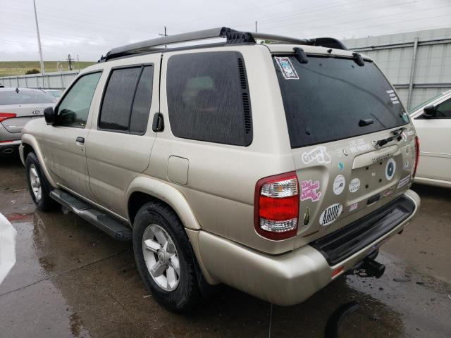 JN8DR09Y33W816500 - 2003 NISSAN PATHFINDER LE 金色 照片 2
