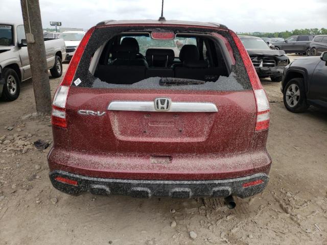 JHLRE38708C034660 - 2008 HONDA CR-V EXL MAROON photo 6