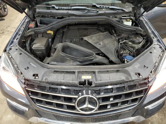 4JGDA5HB5EA300194 - 2014 MERCEDES-BENZ ML 350 4MATIC CHARCOAL photo 12